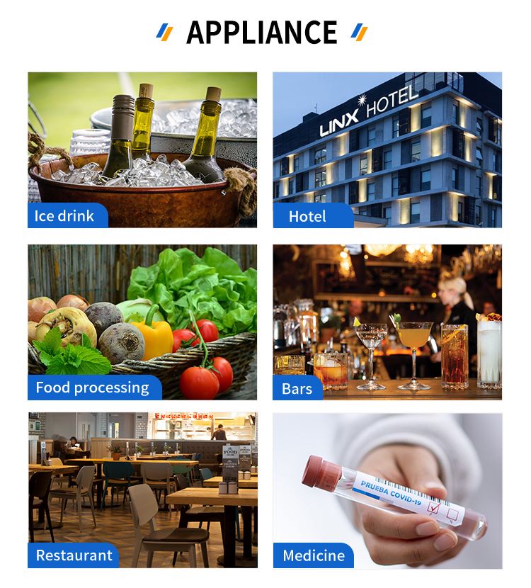tube ice application Tube Ice Application Scenarios