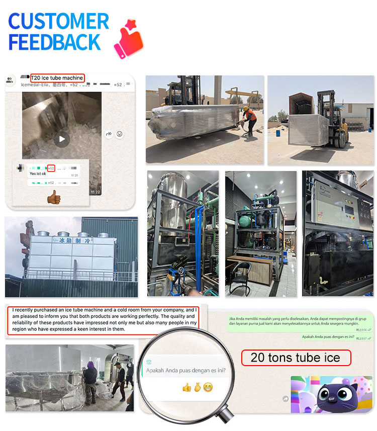 tube ice machine factory customer feedback tube ice machine customer feedback