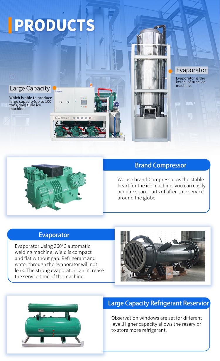 ice tube machine details tube ice machine details