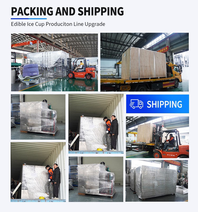 cube ice machine packaging