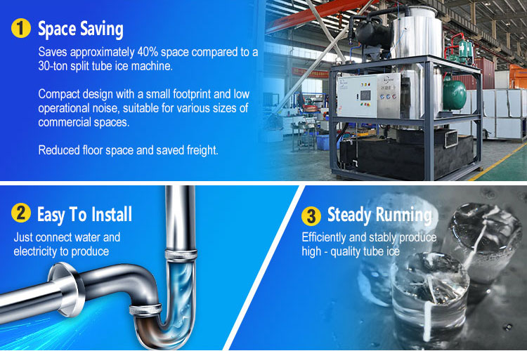 integrated tube ice machine advantages integrated ice machine advantages