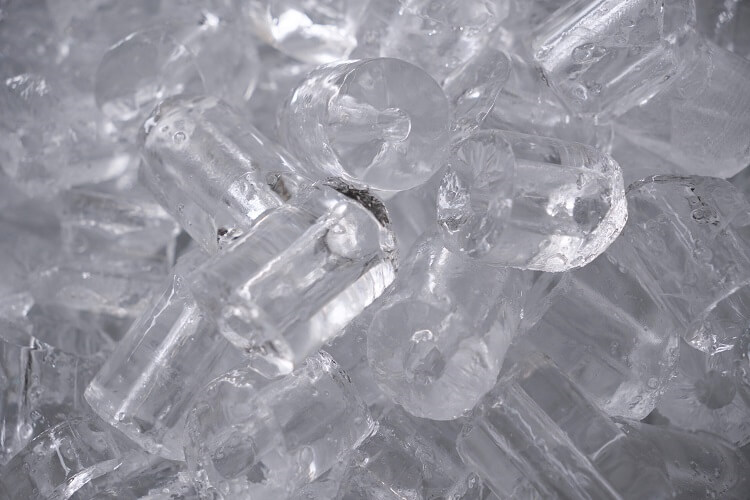 crystal ice tube ice