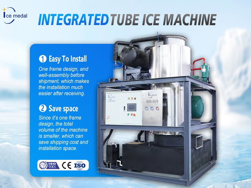 ice tube maker machine advantages integrated tube ice machine advantages