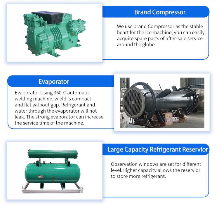 Efficient Refrigeration System tube ice machine refrigeration Unit