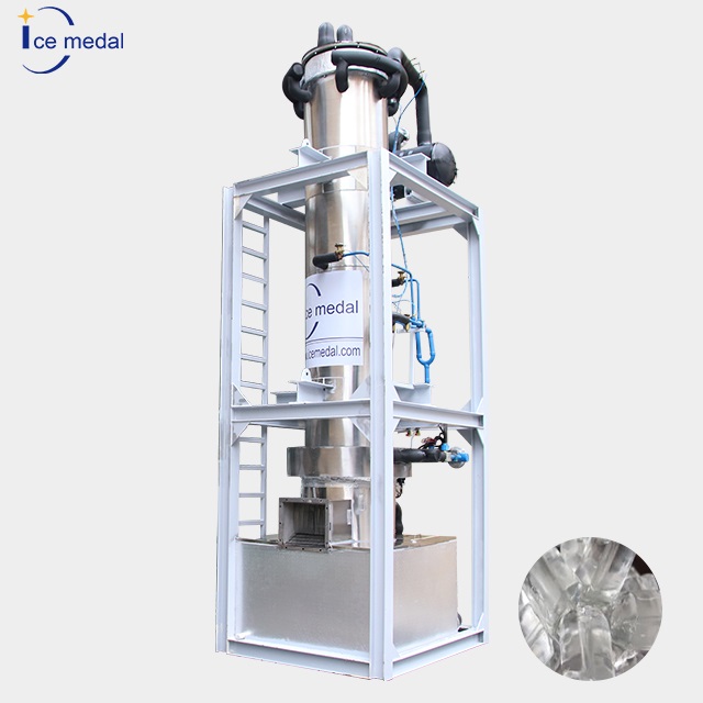 Icemedal IMT10 10 Tons Per Day Tube Ice Machine For Cool Drink In South America Countries
