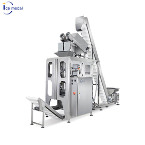 Energy Saving Automatic Industrial Ice Packing Machine For Cube Ice