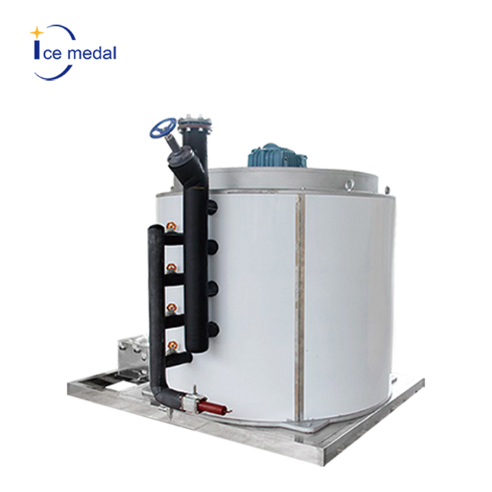 IMF20 20 Tons Per Day Flake Ice Machine for Concrete Cooling