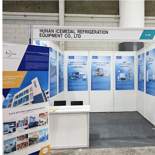 Icemedal Refrigeration participate in the Largest HVAC and Refrigeration Exhibition in Indonesia in 2023