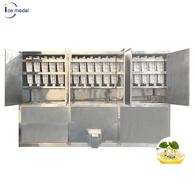 1 Tons Industrial Automatic Edible Large Ice Cube Maker with CE