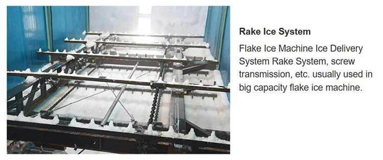 flake ice machine Rake Ice System