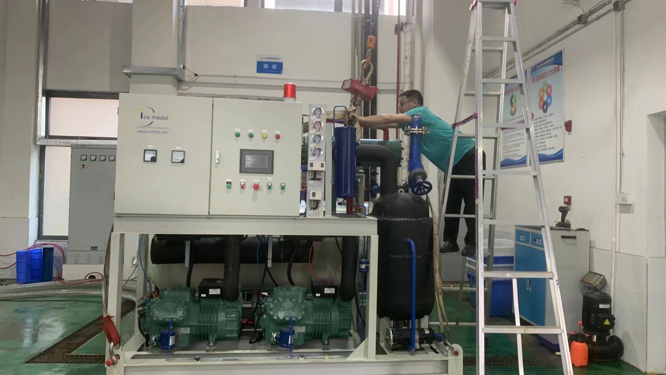 tube ice machine brand compressor