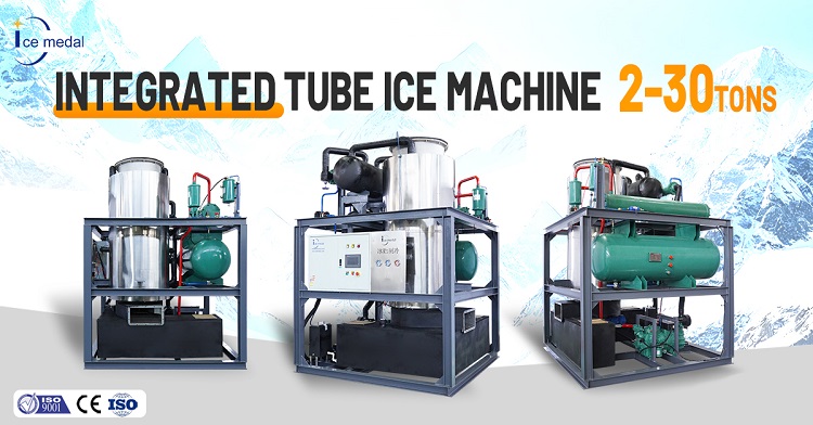 integrated tube ice machines 