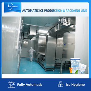 cube ice production line