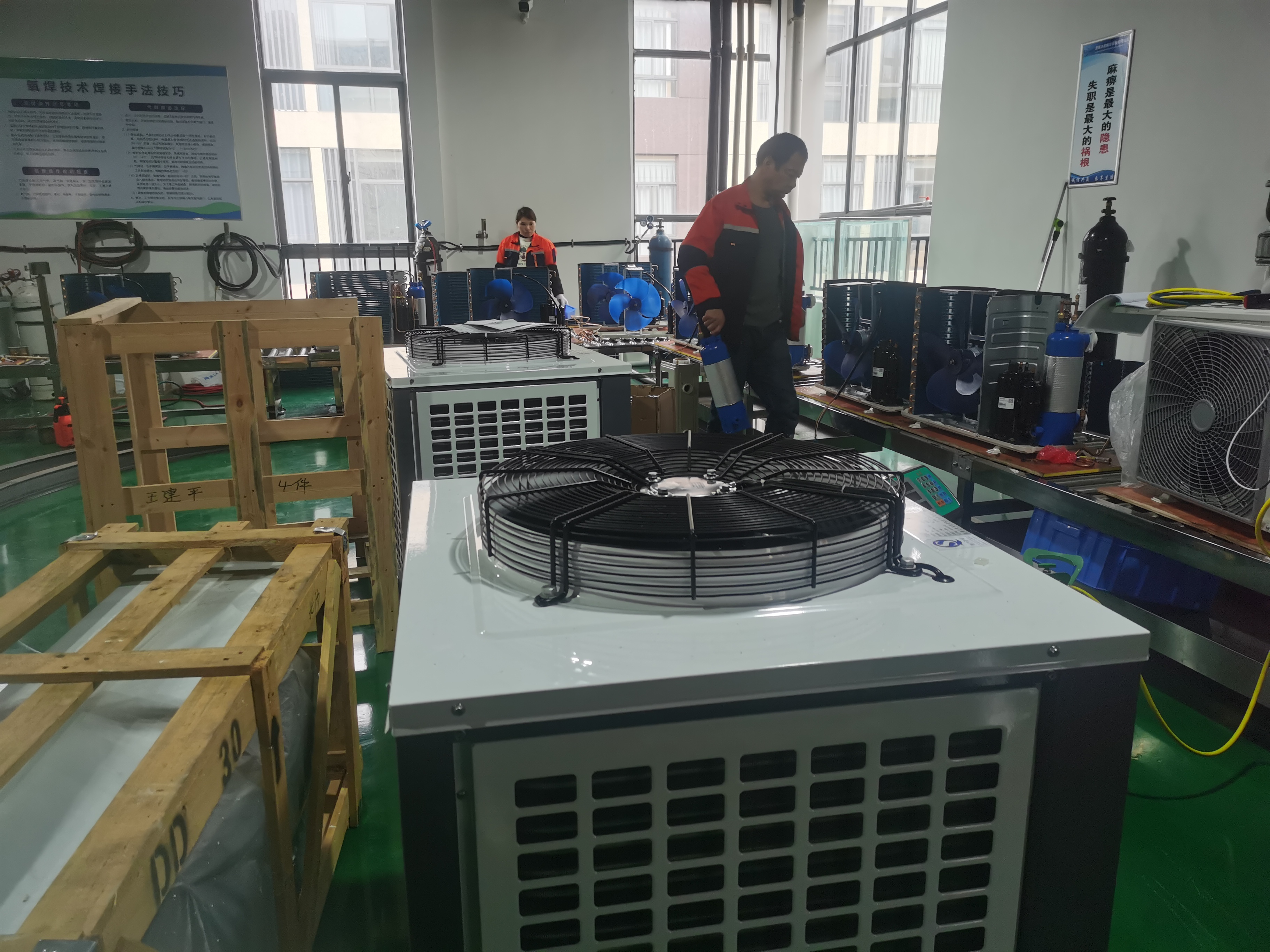 Icemedal’s air cooler is in production