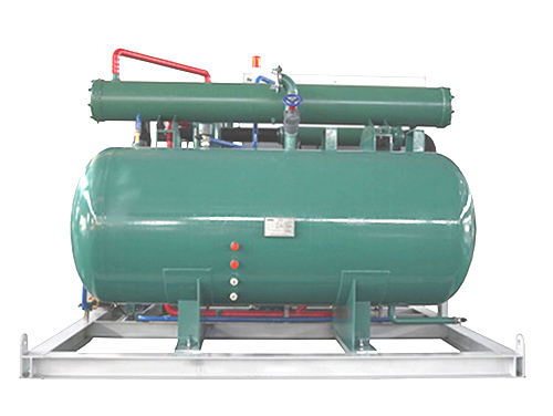 tube ice machine refrigerant reservoir 