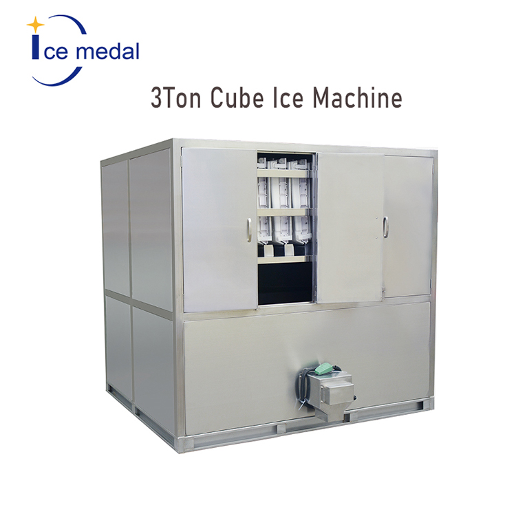 3 ton cube ice machine