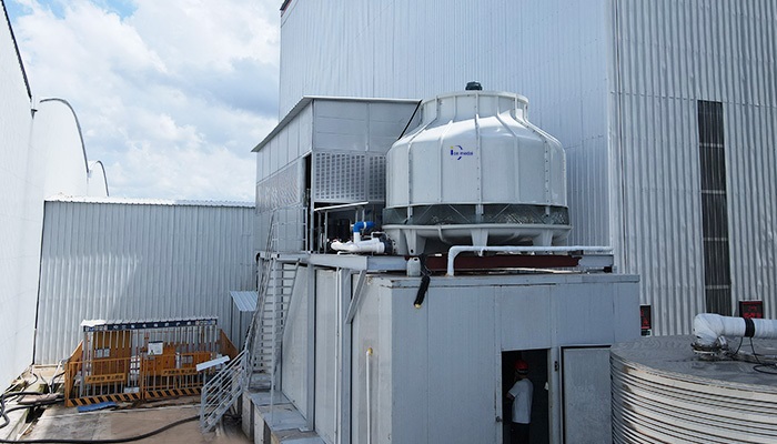 ice flake machine for concrete cooling