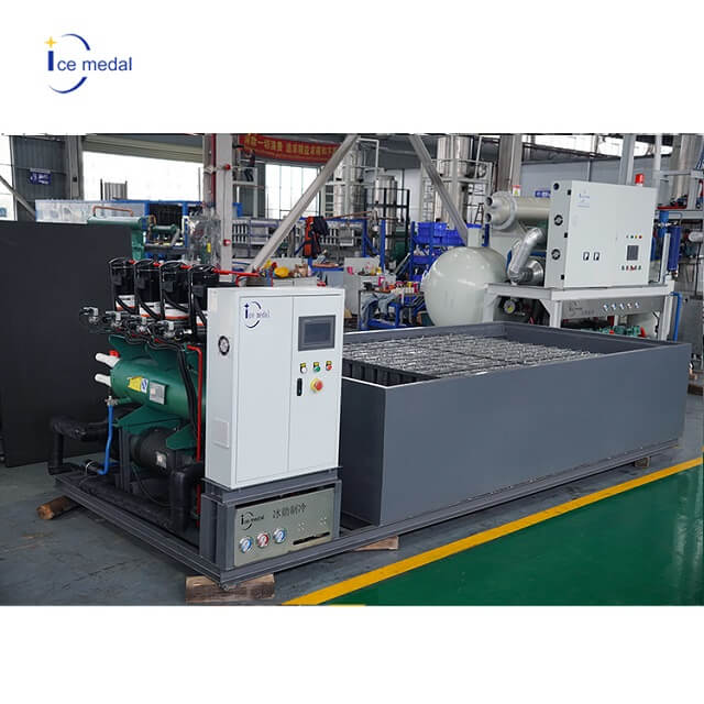 IMB20 20 Tons Per Day Industrial Customized Salt Water Block Ice Machine