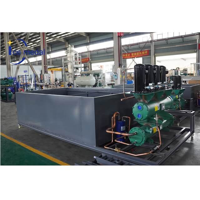 IMB20 20 Tons Per Day Industrial Customized Salt Water Block Ice Machine