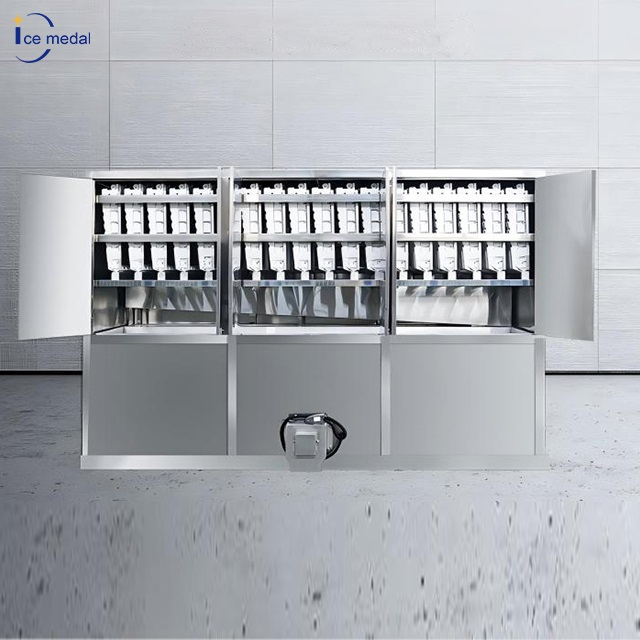  Icemedal IMC20 20 Tons Per Day Factory Price Ice Cube Machine for Ice Factory
