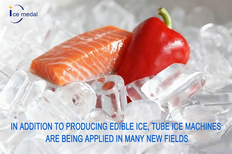 In Addition To Producing Edible Ice, Tube Ice Machines Are Being Applied in Many New Fields