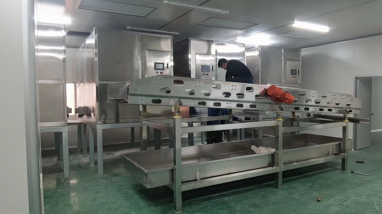 automatic cup ice production line