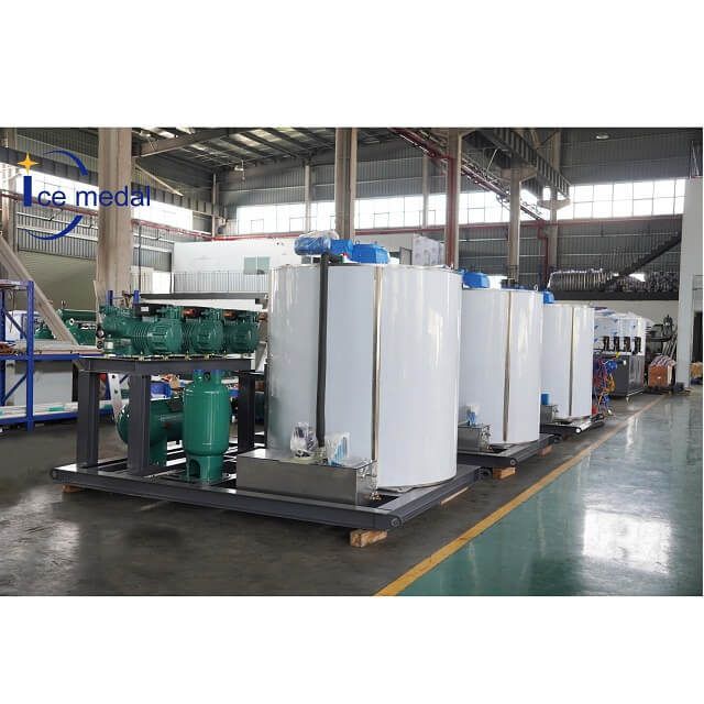 Icemedal Flake Ice Machine For Fish Storage Flake Ice for Seafood Processing