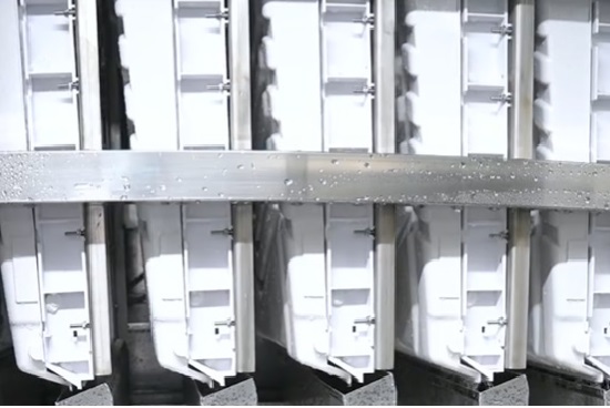 cube ice machine evaporator