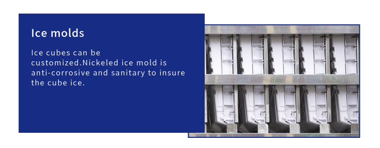 cube ice machine ice molds