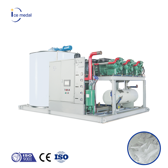 IMF20 20 Tons Per Day Flake Ice Machine for Concrete Cooling