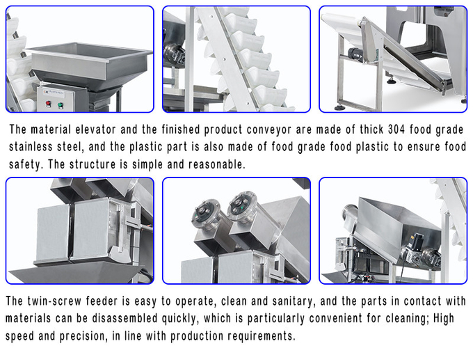 ice packing machine parts