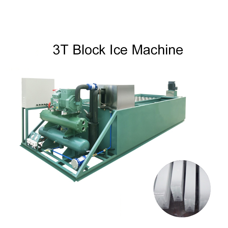 Icemedal IMB3 3 tons Ice Block Machine Sculpture Ice Block Machine Maker for Seafood Processing