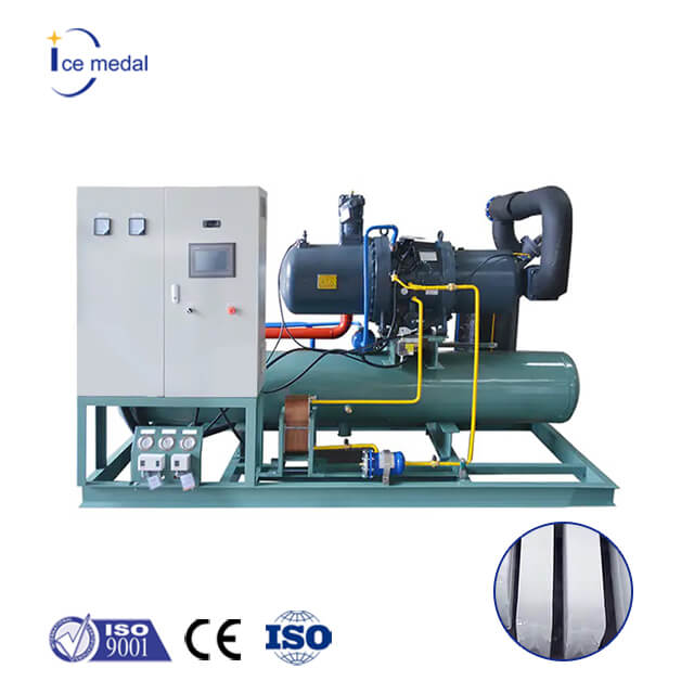 IMB20 20 Tons Per Day Industrial Customized Salt Water Block Ice Machine