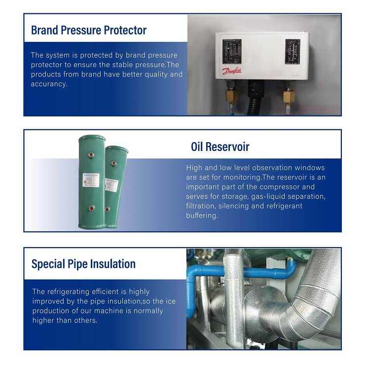 solid tube ice machine details