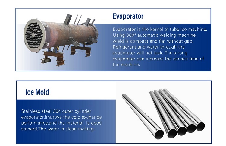tube ice maker details 