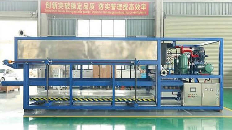 direct cooling block ice machine