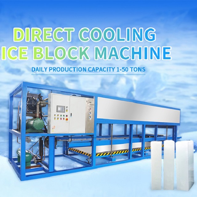 Direct Cooling Block Ice Machine Cleaning Operation Guide