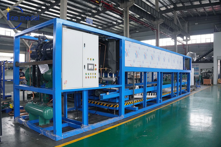 direct cooling block ice machine