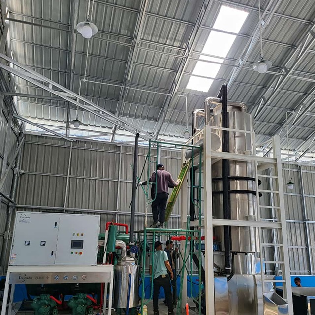 automatic edible ice plant