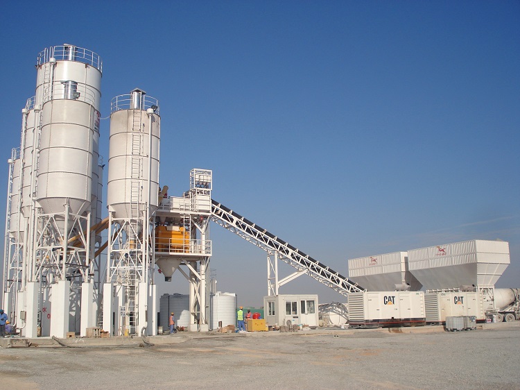 flake ice machine for concrete cooling