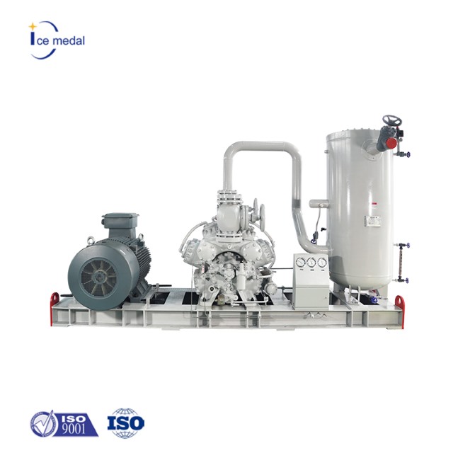 Icemedal 100ton Per Day Ammonia Tube Ice Machine Factory