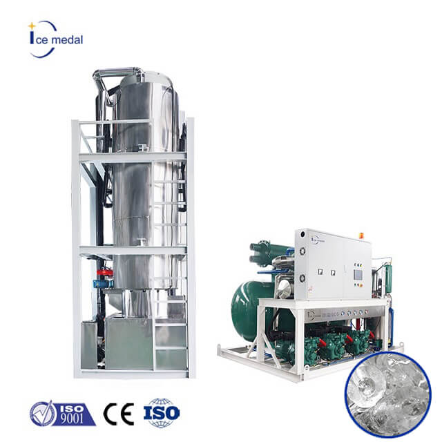 Icemedal IMT30 30 Tons Per Day Tube Ice Maker Machine for Ice Plant