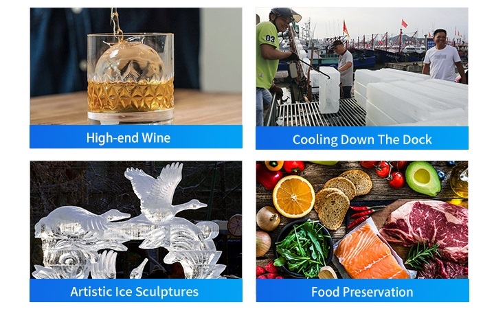 ice block machine application