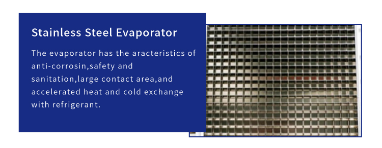 cube ice machine evaporator