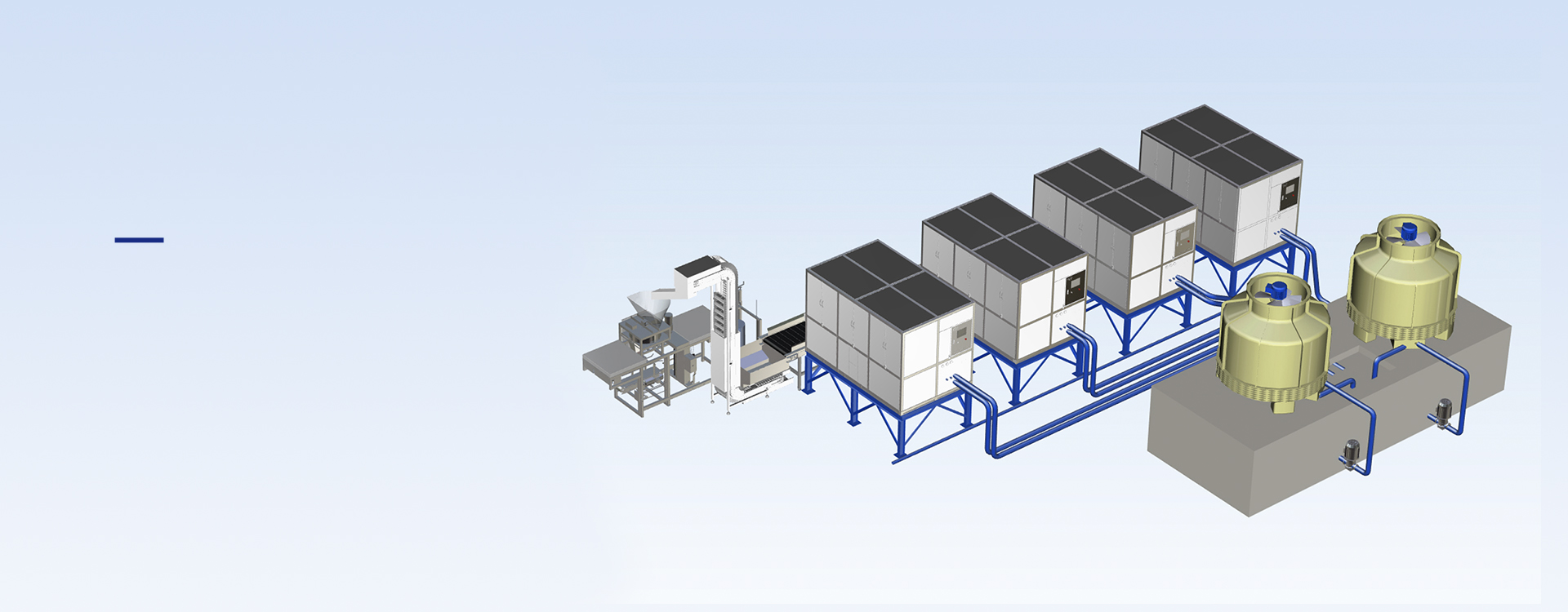 Controlled atmosphere freezer for potato