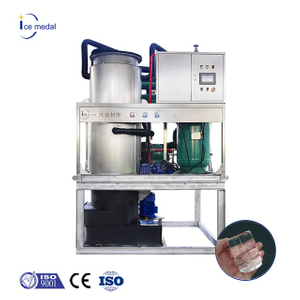 solid ice tube machine