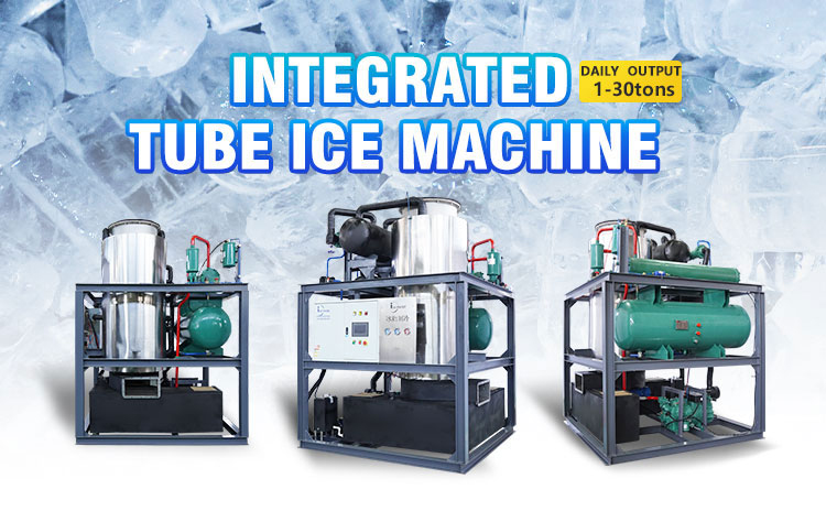 integrated tube ice machines
