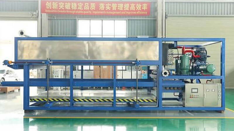 direct cooling block ice machine