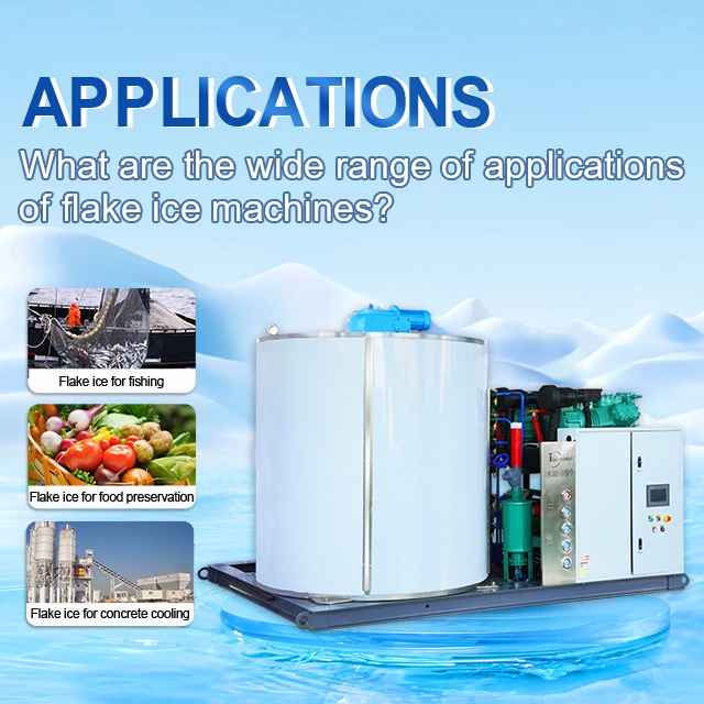 IceMedal IMF1 1-Ton Per Day Flake Ice Machine For Seafood Preservation