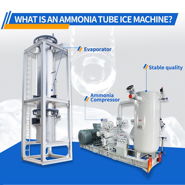 Ammonia Tube Ice Machine with A Daily Output of 100 Tons Is Ready for Shipment